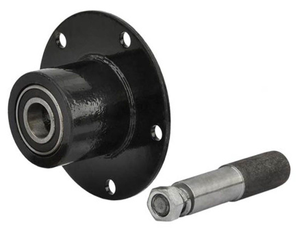 Ступица колеса тележки мотоблочной (ось 25мм)