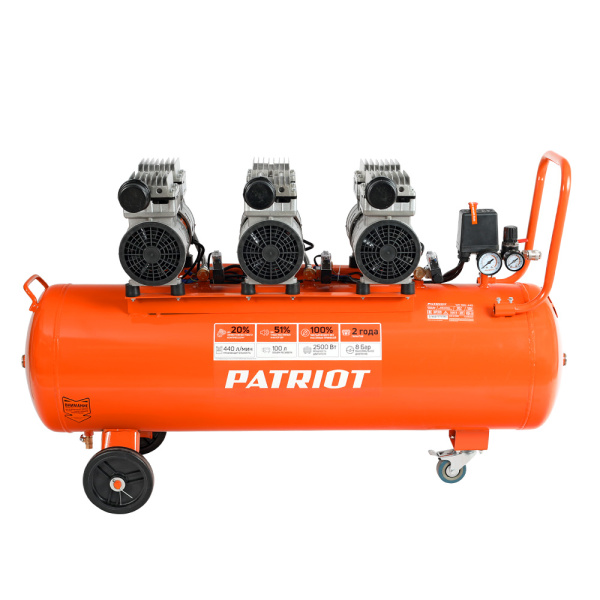 Компрессор безмасляный Patriot WO 100-440