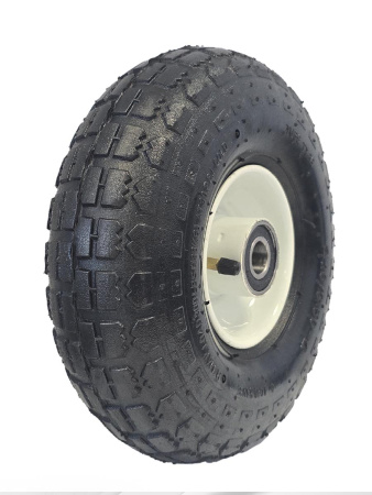 Колесо 4.10/3.50-4 для тачки (ось 20/75) мет. диск