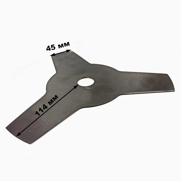 Нож бензокосы (255x25,4x1,3x3T) трехлепестковый