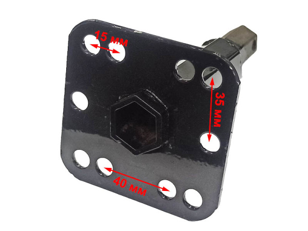 Секция фрезы 23x23мм мотокультиватора