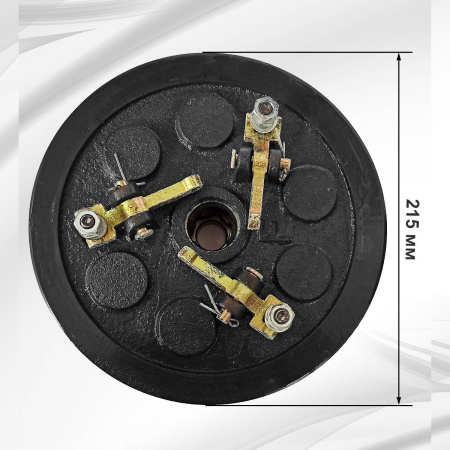 Сцепление мотоблока 2-х ручейковое в сборе