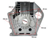 Блок двигателя C195FD Lifan (11110-H95Y0-0001)