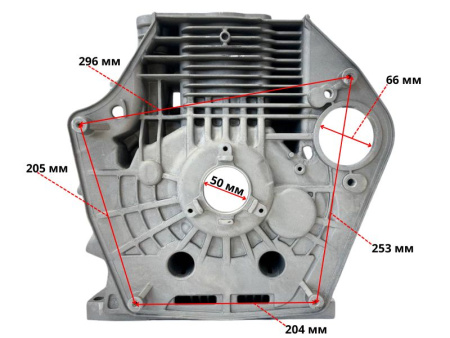 Блок двигателя C195FD Lifan (11110-H95Y0-0001)
