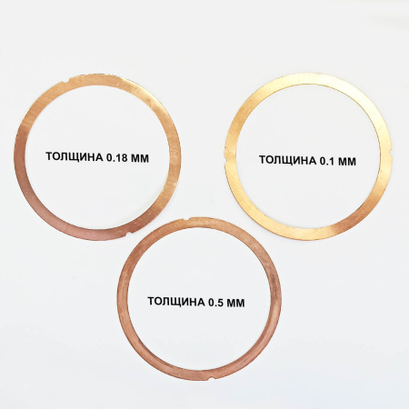 Прокладка ГБЦ двигателя C186F комплект 3шт (0,5/0,2/0,1)