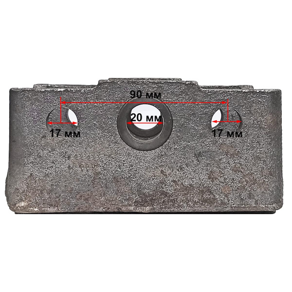 Крышка задняя корпуса КПП мотоблока