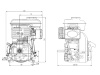 Двигатель Lifan 154F-3 (вал 15мм под шпонку) 3,5лс