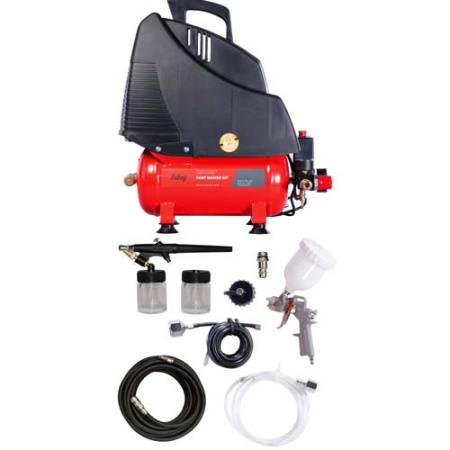 Компрессор безмасляный коаксиальный FUBAG PAINT MASTER KIT + 3 предмета
