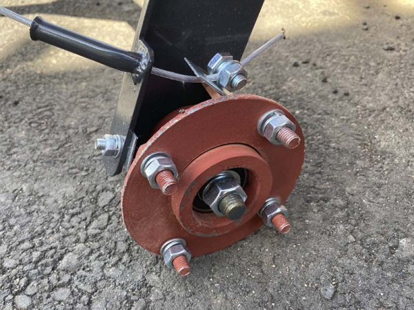 Прицеп для мотоблока ТМ-6/400 (без колес) оцинкован