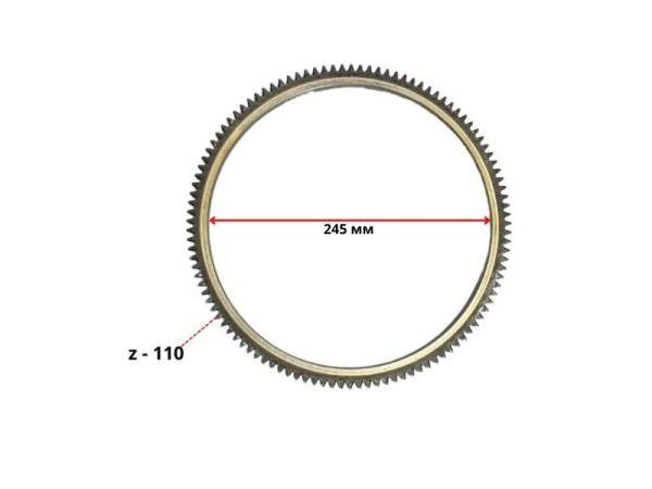 Венец маховика C186FD Lifan Z-110 (24113-H8614-0001)