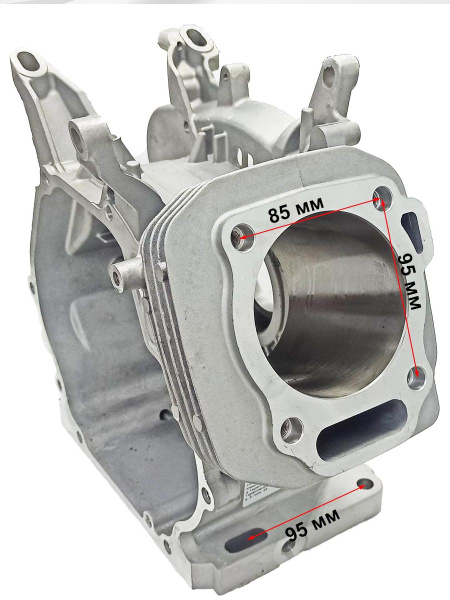 Блок двигателя 190FD (190FE, GX420E)