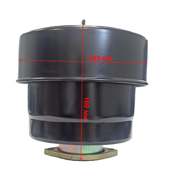 Фильтр воздушный R185-R195 с коленом в сборе