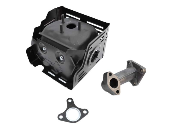 Глушитель 188F(GX390)-192F(GX460) комплект