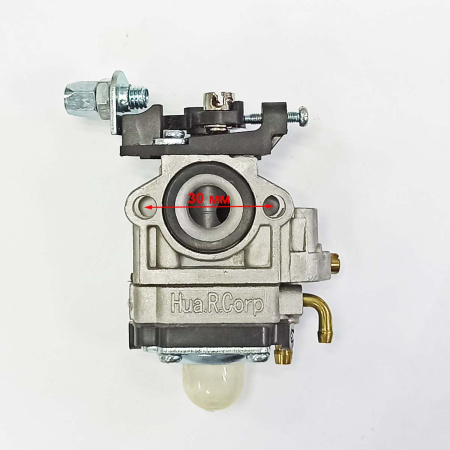 Карбюратор двигателя бензокосы CG330 (1E34-F) 26см3