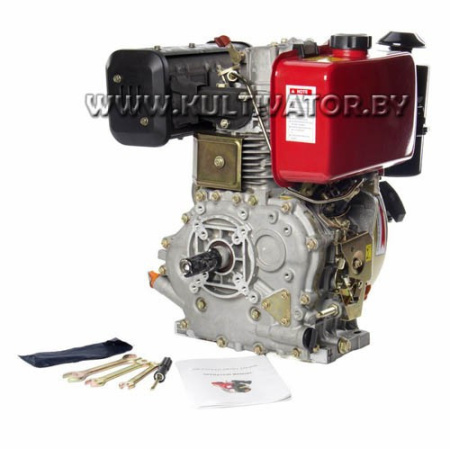 Двигатель дизельный 178F(вал 25мм под шпонку) 6лс