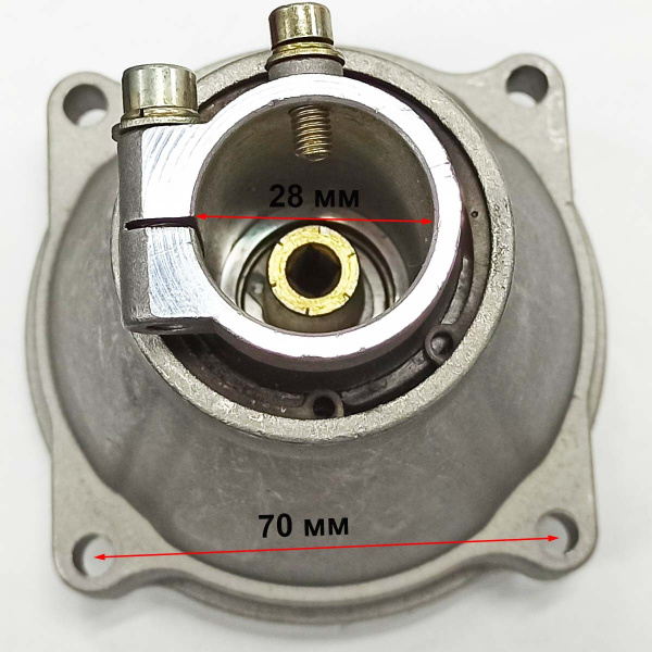 Корпус сцепления бензокосы (28мм, квадрат) в сборе