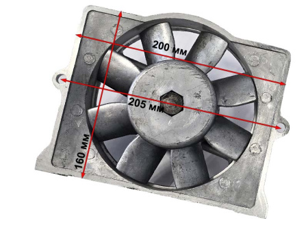 Вентилятор генератор-магнето R175-R180 (без катушек)