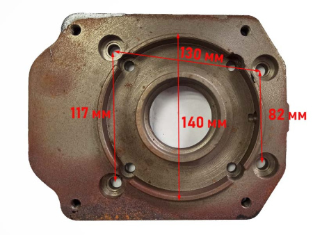 Плита соединительная КПП-двигатель мотоблока ST-1800