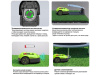 Газонокосилка GRASS LAWN MOWER ROBOT 400M2 S400G ORBEX