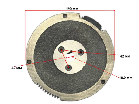 Катушка освещения 177FD Lifan 7A (комплект)  (23300-A0814-0003)
