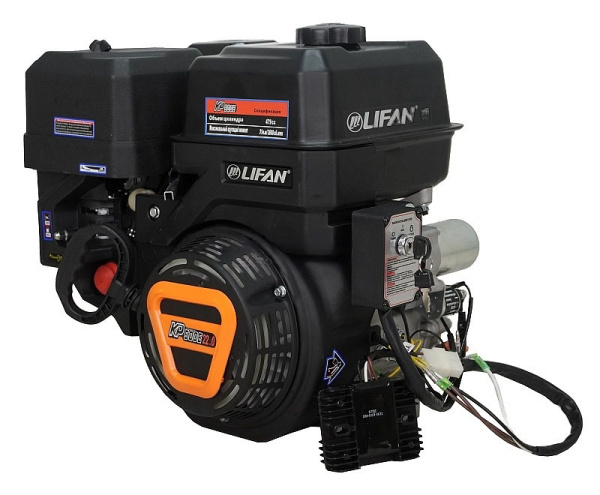 Двигатель Lifan KP500E (вал 25мм под шпонку) 22лс 18А