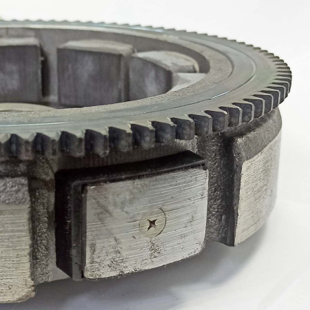 Маховик двигателя 188FE(GX390E)-192FE(GX460E) катушка до 18A