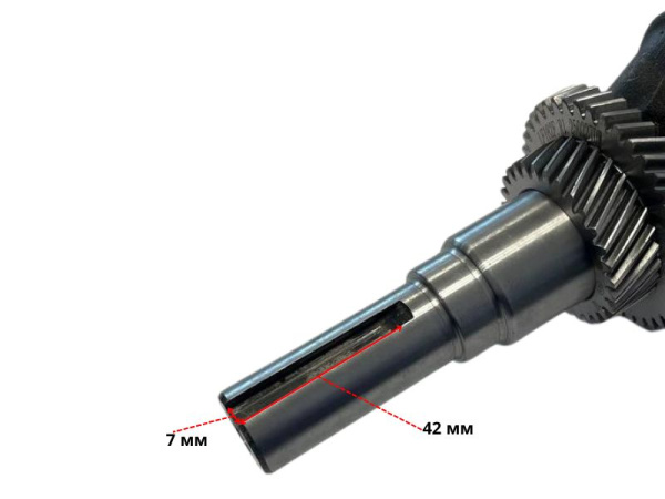 Коленвал 188F-192F (шлицы 25мм) Lifan (13110-А1010-00058)