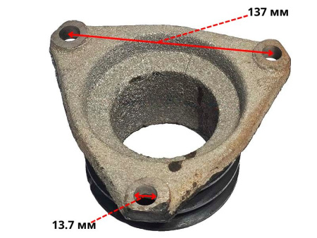 Шкив ременной R190-R195 (3 ручья)