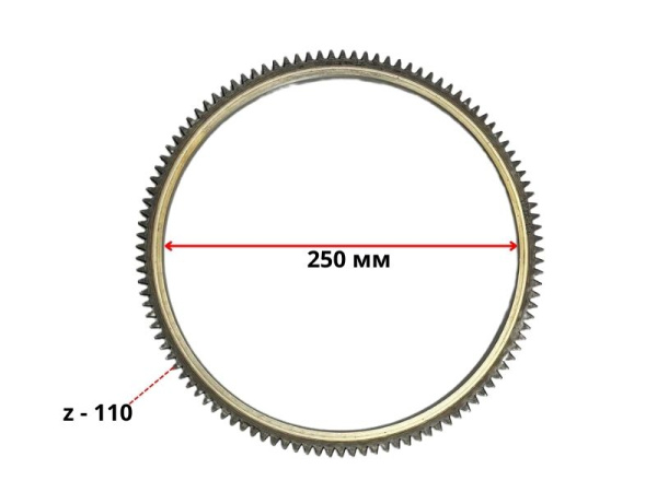 Венец маховика C186FD Lifan Z-110 (24113-H8614-0001)