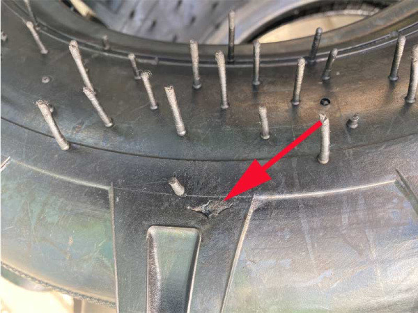 Покрышка 7.00-12 (61x15) УЦЕНКА