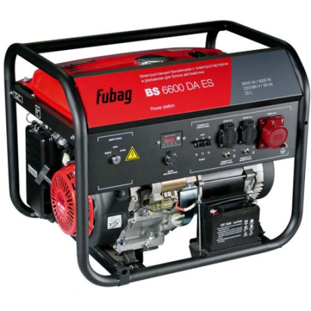 Генератор бензиновый FUBAG BS 6600 DA ES