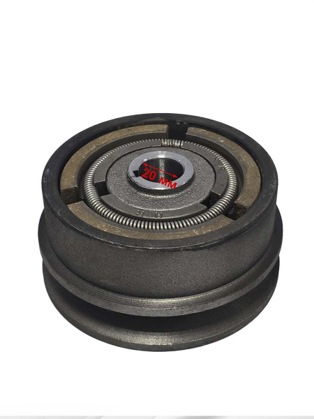 Муфта сцепления (вибромуфта) 20мм, B проф, 1руч. (PVB60 Lifan)