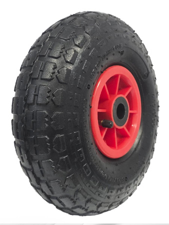 Колесо 4.10/3.50-4 для тачки (ось 20/75) пласт. диск