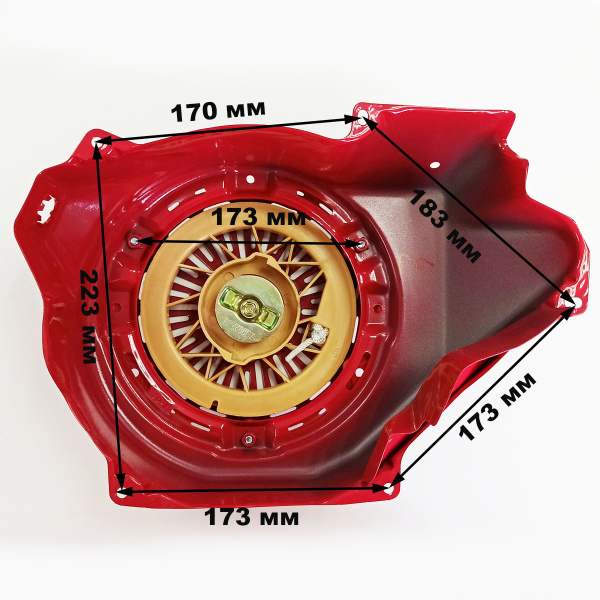 Стартер ручной 188F(GX390)-192F(GX460) с кожухом