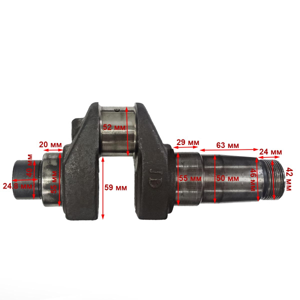 Коленвал R195-R18N кованый